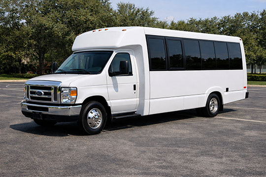 18-passenger minibus available for charter in Amherst, NY