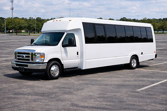 25-passenger minibus available for charter in Amherst, NY